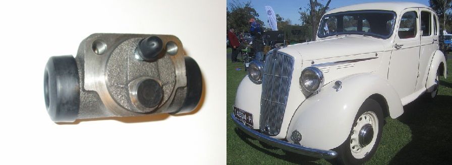 REAR BRAKE WHEEL CYLINDER x1 (Morris Ten, 10, 10hp, 10M) (**Series M**) (**1140cc OHV***) (From 1939- 48)